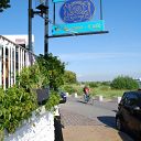 gastronomy, signboard, Strandweg
