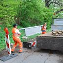 Falkensteiner Ufer, barrier