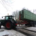 trailer, tractor, Falkensteiner Ufer
