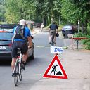 bicycle, Falkensteiner Ufer, traffic sign