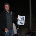 placard, street lamp