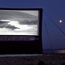 beach, night, moon, ElbFilmKunst